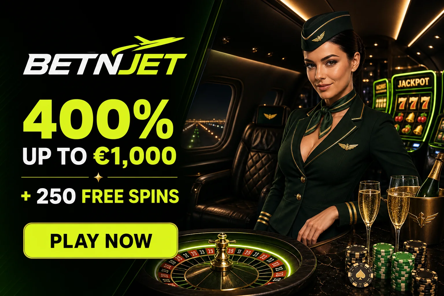 Betnjet casino promotion